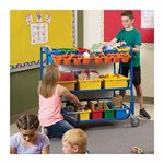 d mobile stem storage cart