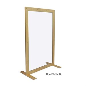 "d see-thru divider 48""h"