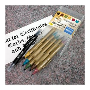 Ensemble de crayon pour calligraphie