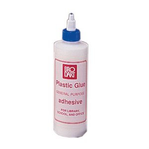 COLLE DE PLASTIQUE BRODART 8 OZ